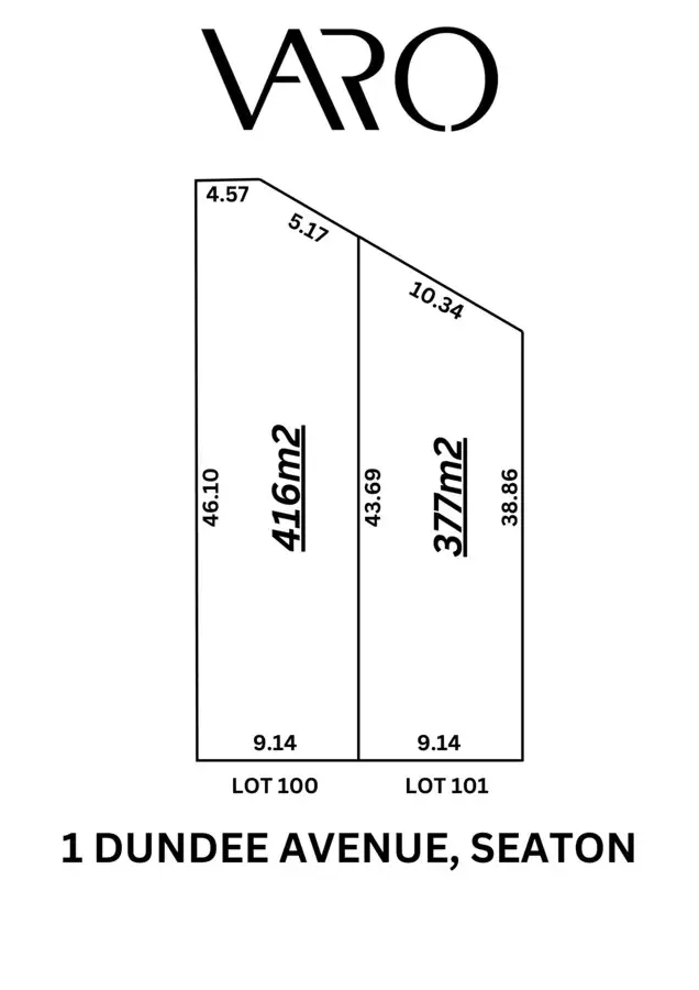 Main view of Homely land listing, LOT 101, 1 Dundee Avenue, Seaton SA 5023