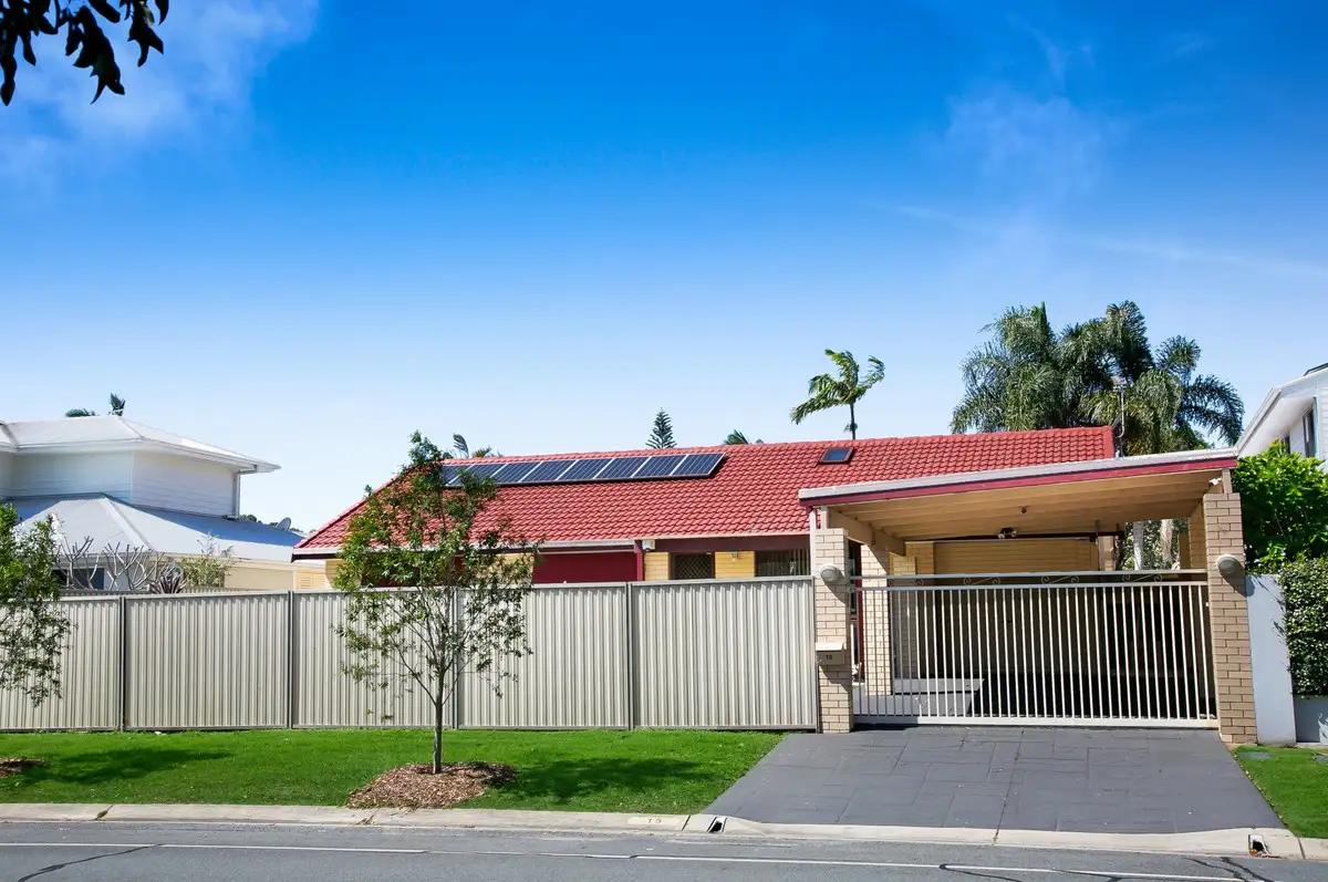 Main view of Homely house listing, 15 Anthony Drive, Burleigh Waters QLD 4220
