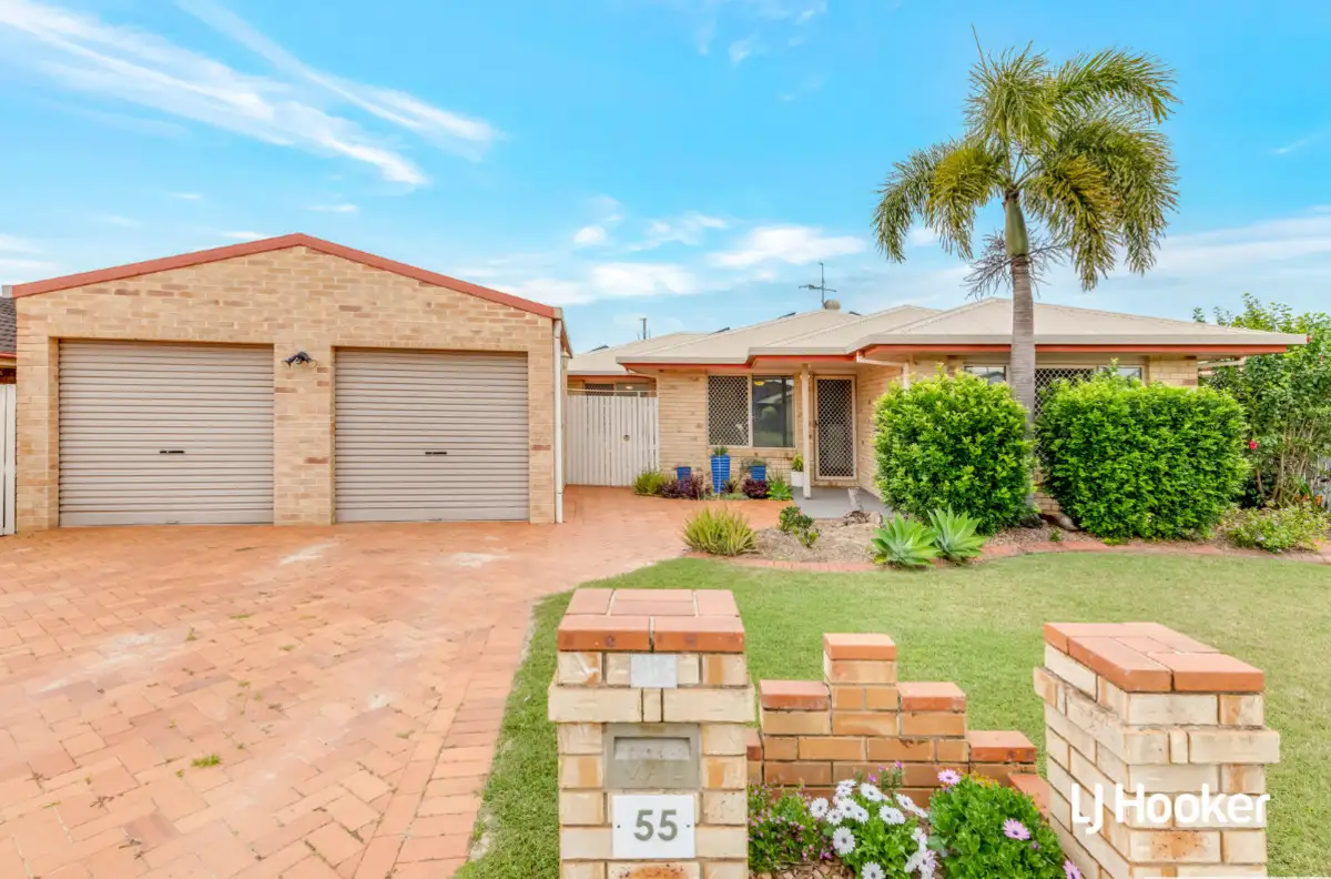 Main view of Homely house listing, 55 Clive Crescent, Kepnock QLD 4670