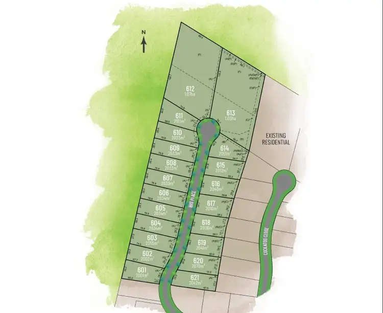 Second view of Homely land listing, LOT 601 - 621 Ibis Place, Scone NSW 2337
