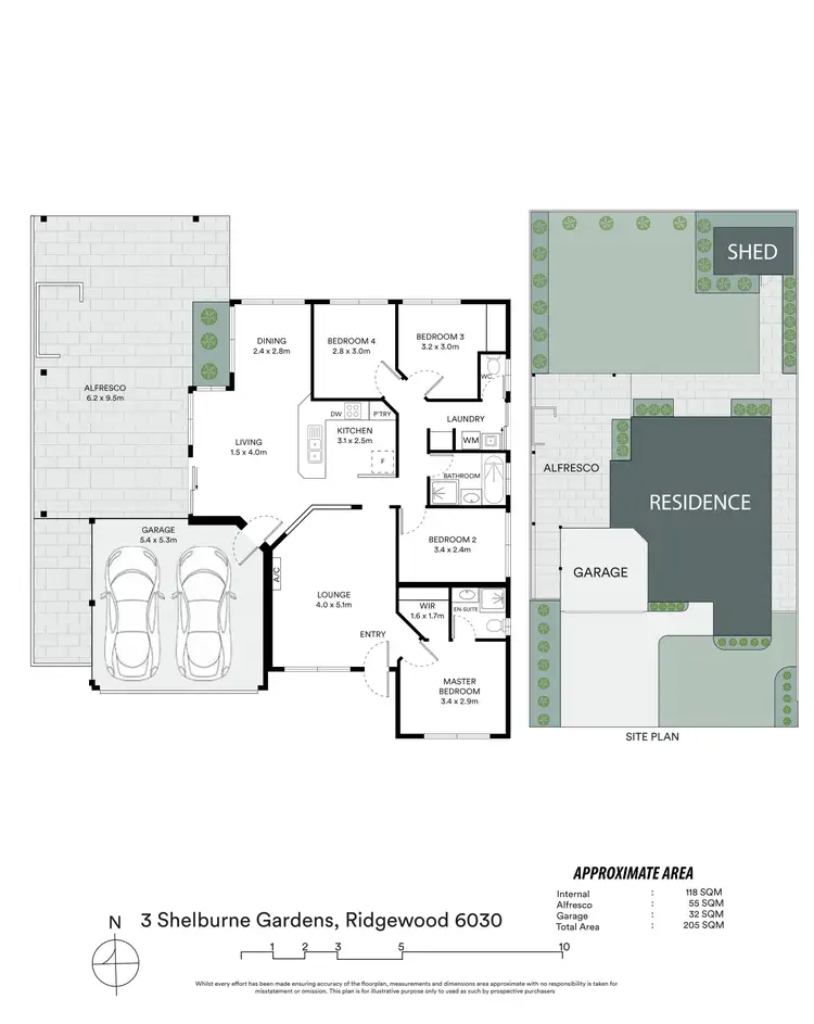 Second view of Homely house listing, 3 Shelburne Gardens, Ridgewood WA 6030