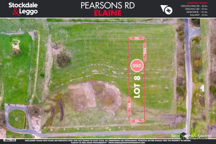 Second view of Homely land listing, LOT 8 and 10 Pearsons Road, Elaine VIC 3334
