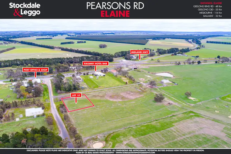 Fifth view of Homely land listing, LOT 8 and 10 Pearsons Road, Elaine VIC 3334