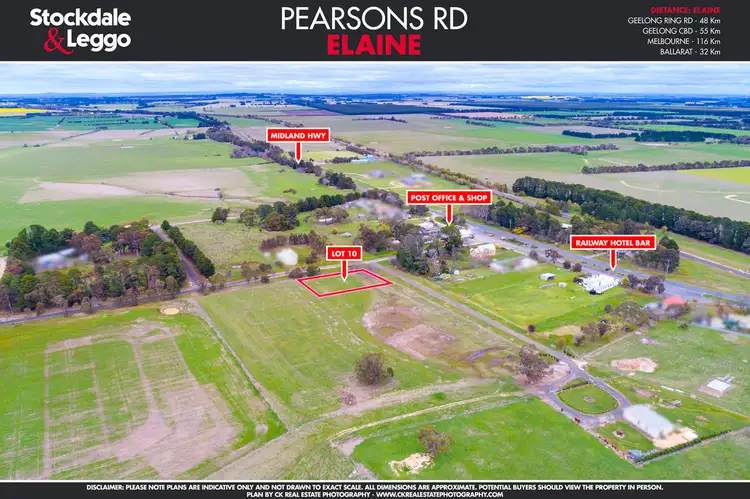 Seventh view of Homely land listing, LOT 8 and 10 Pearsons Road, Elaine VIC 3334