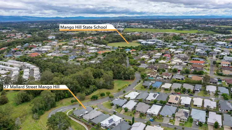 Main view of Homely semi-detached listing, 1 and 2/27 Mallard Street, Mango Hill QLD 4509