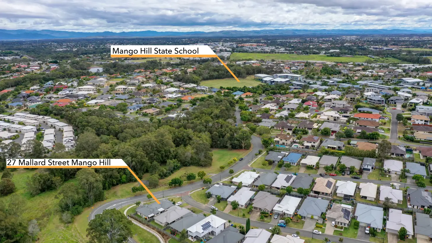 Main view of Homely semi-detached listing, 1 and 2/27 Mallard Street, Mango Hill QLD 4509