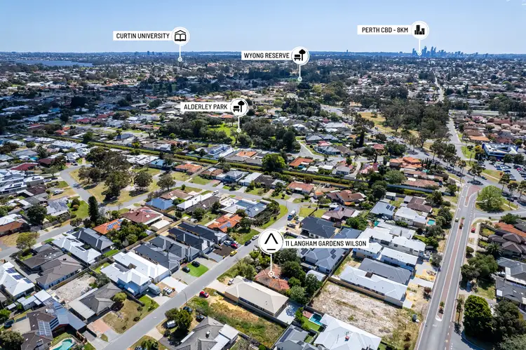 Fourth view of Homely house listing, 11 Langham Gardens, Wilson WA 6107