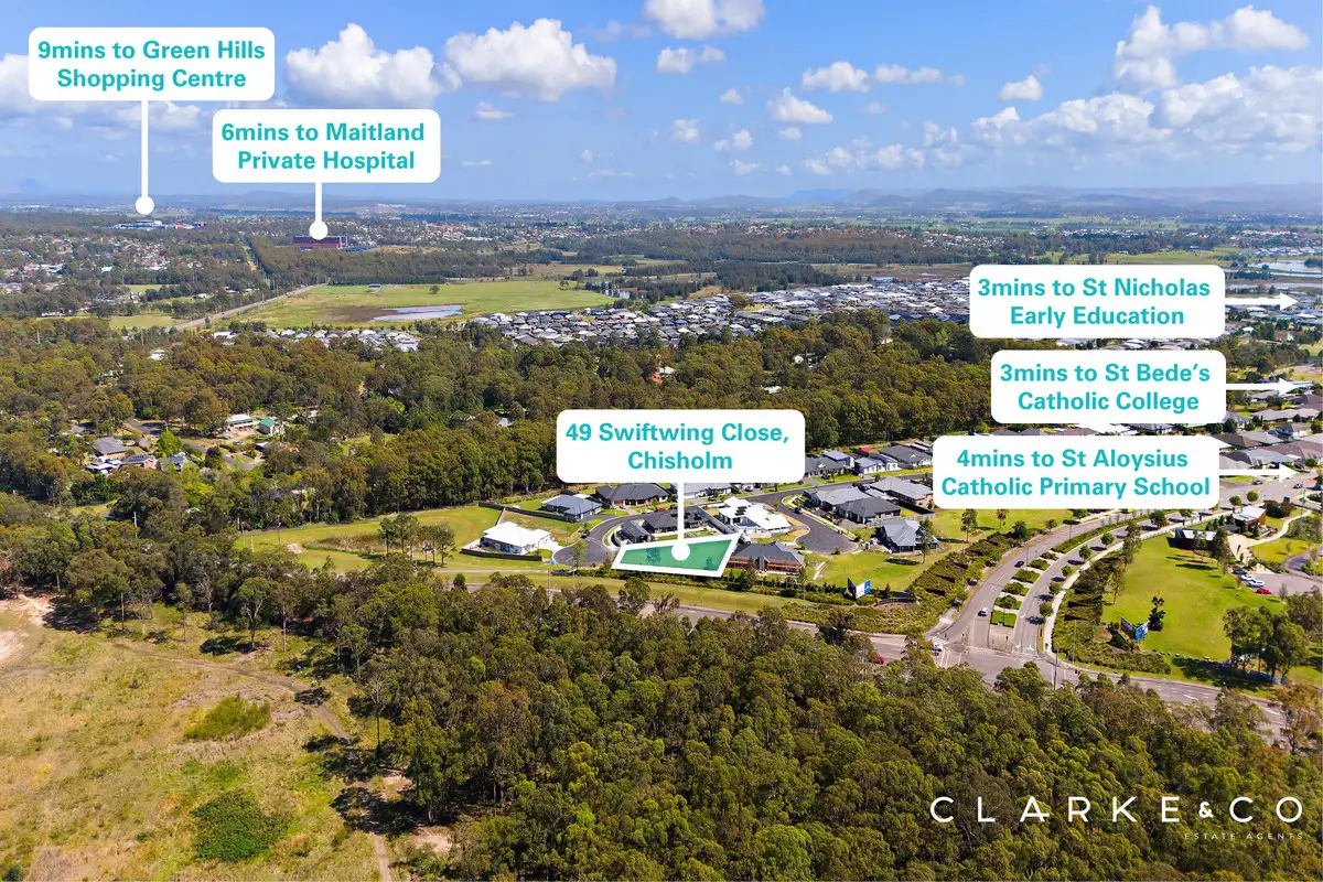 Main view of Homely land listing, 49 Swiftwing Close, Chisholm NSW 2322