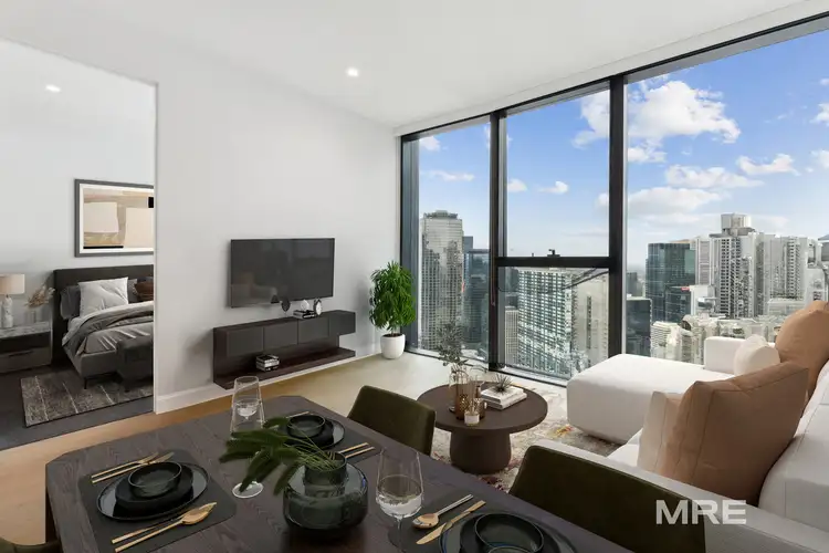 Third view of Homely apartment listing, 4810/228 La Trobe Street, Melbourne VIC 3000