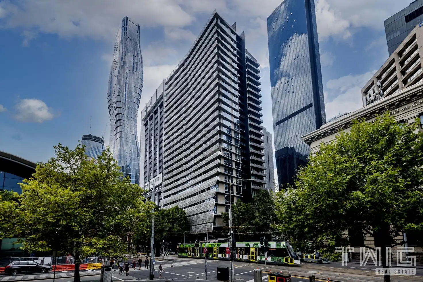 Main view of Homely apartment listing, 1205/620 Collins Street, Melbourne VIC 3000