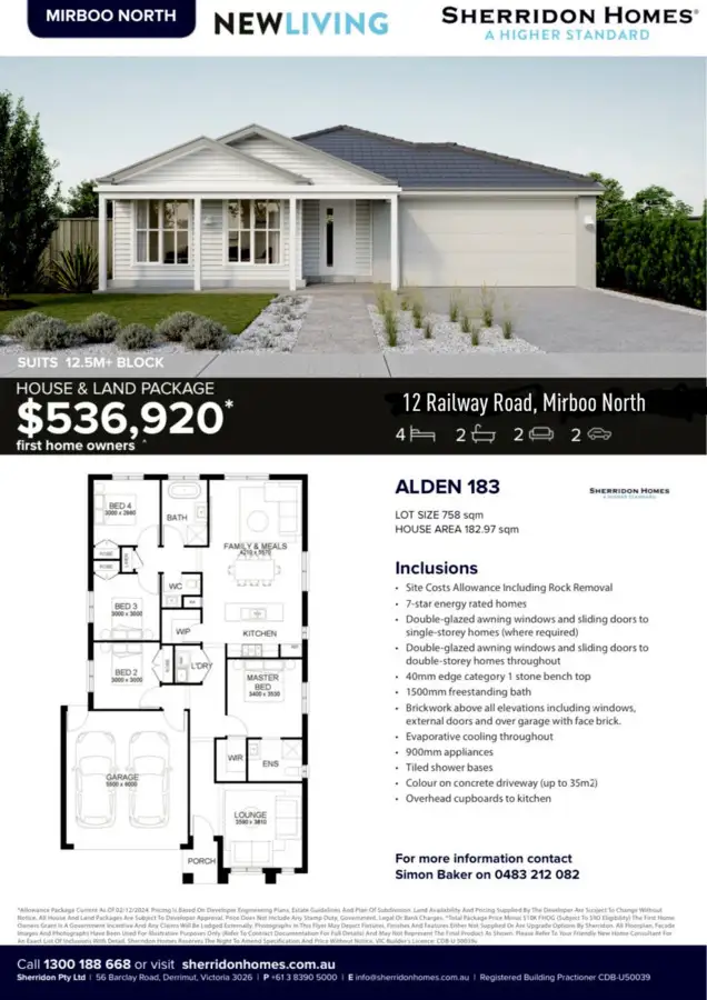 Third view of Homely land listing, 12 Railway Road, Mirboo North VIC 3871