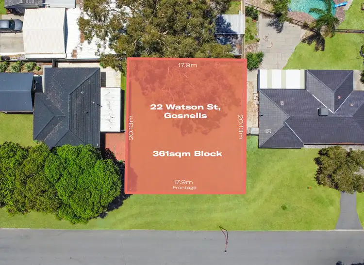Main view of Homely land listing, 22 Watson Street, Gosnells WA 6110