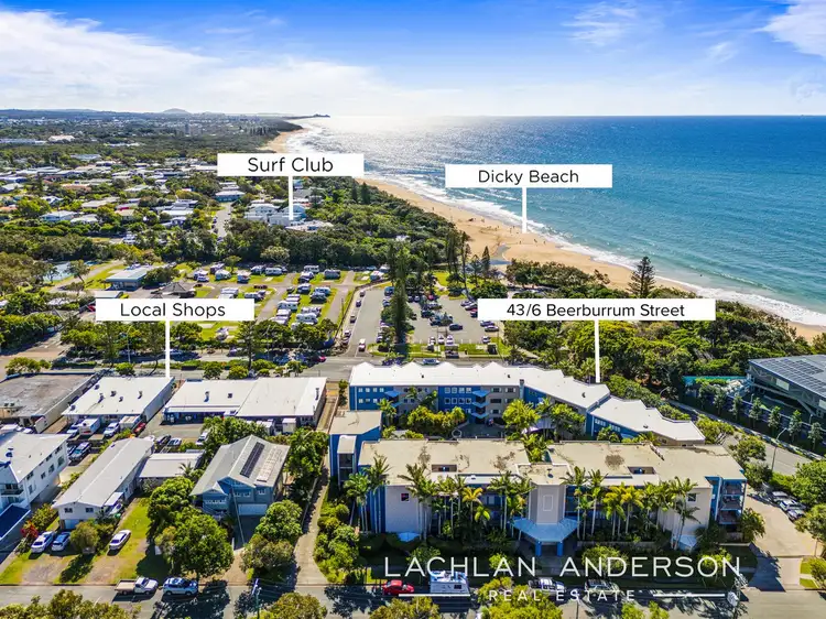 Second view of Homely unit listing, 43/6 Beerburrum Street, Dicky Beach QLD 4551