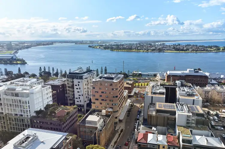 Main view of Homely unit listing, 404/18 Wolfe Street, Newcastle NSW 2300