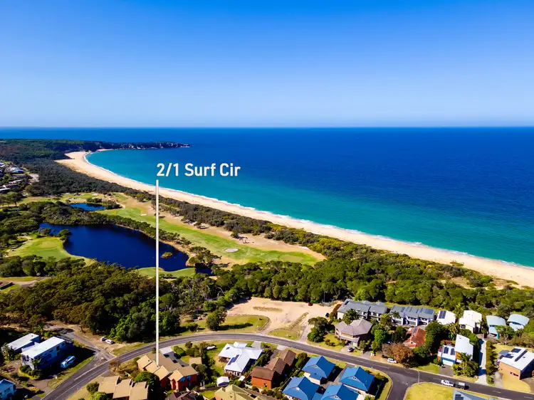 Main view of Homely townhouse listing, 2/1 Surf Circle, Tura Beach NSW 2548