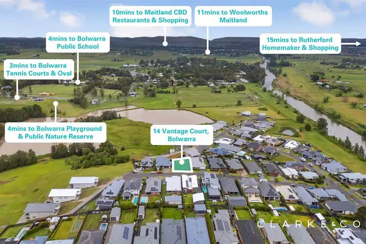 Third view of Homely land listing, 14 Vantage Court, Bolwarra NSW 2320