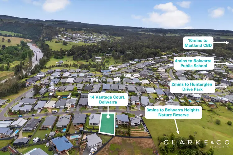 Fourth view of Homely land listing, 14 Vantage Court, Bolwarra NSW 2320