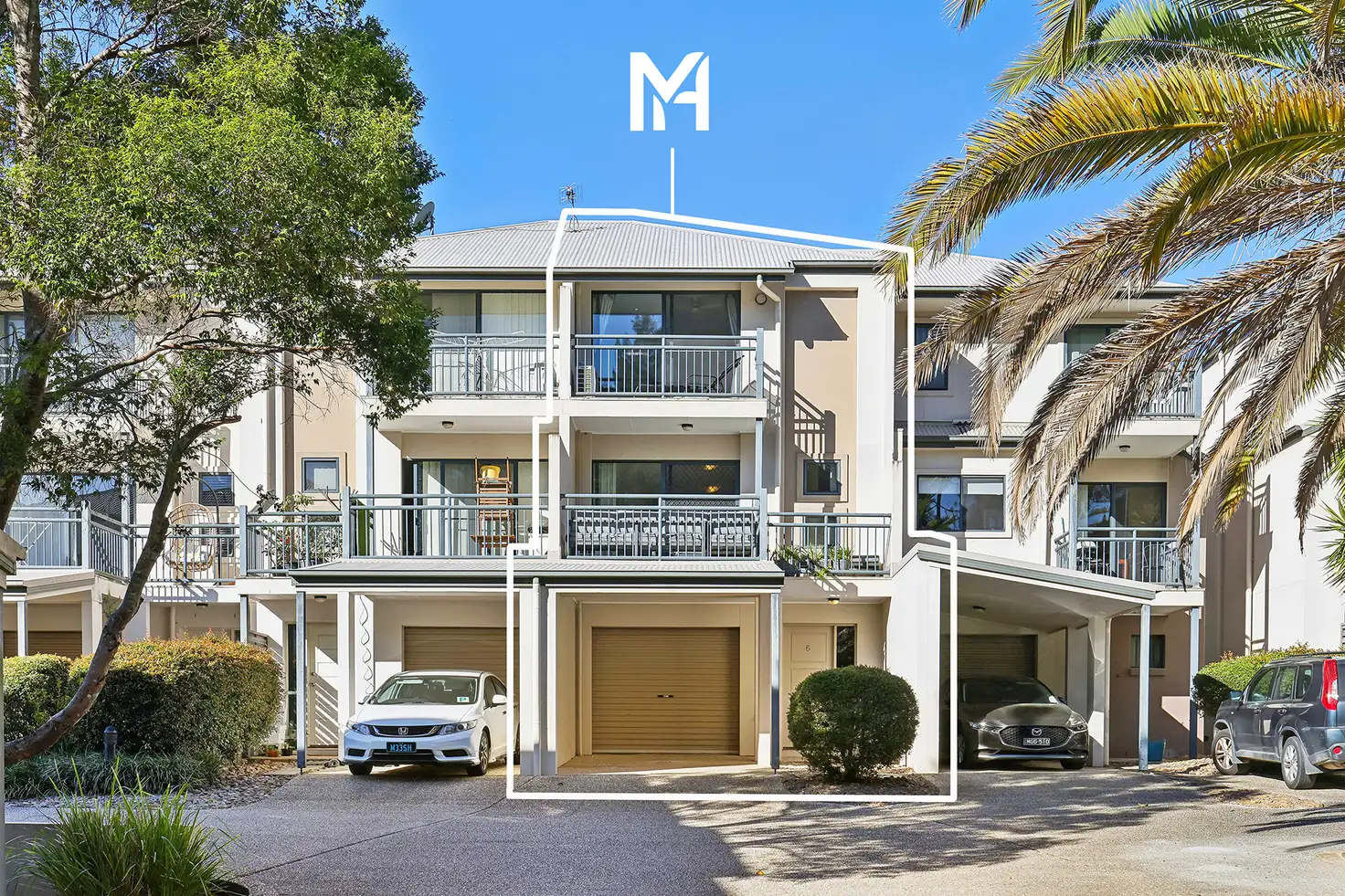 Main view of Homely townhouse listing, 6/18 Geraldton Drive, Varsity Lakes QLD 4227