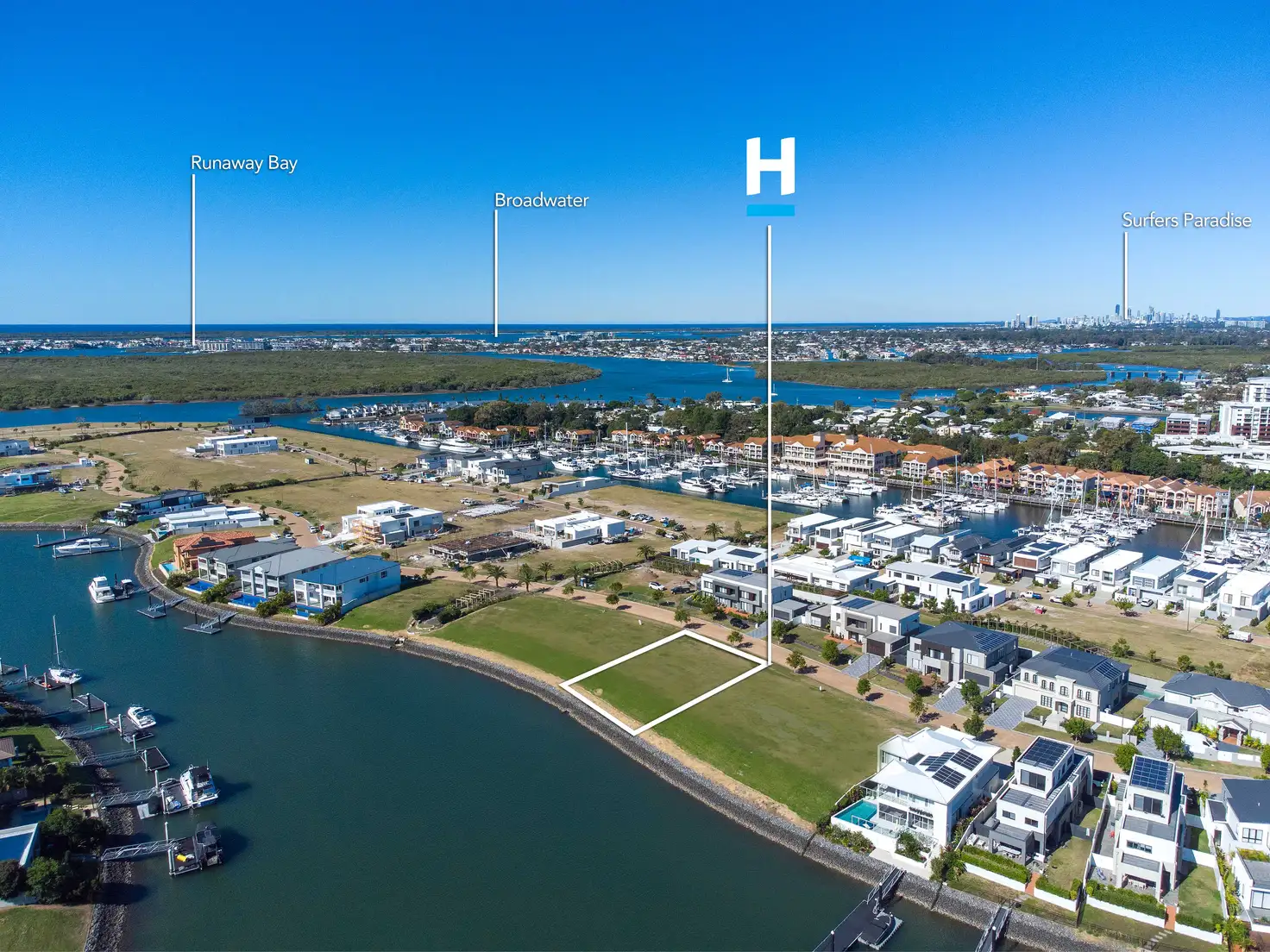 Main view of Homely land listing, 8817 The Point Circuit, Sanctuary Cove QLD 4212