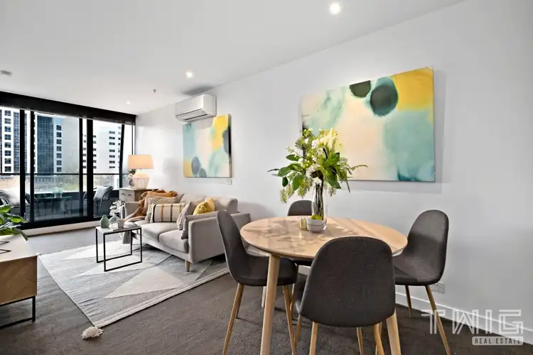 Second view of Homely apartment listing, 1806/7 Katherine Place, Melbourne VIC 3000