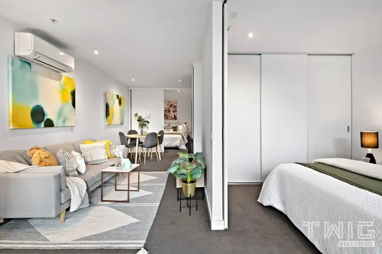 Third view of Homely apartment listing, 1806/7 Katherine Place, Melbourne VIC 3000