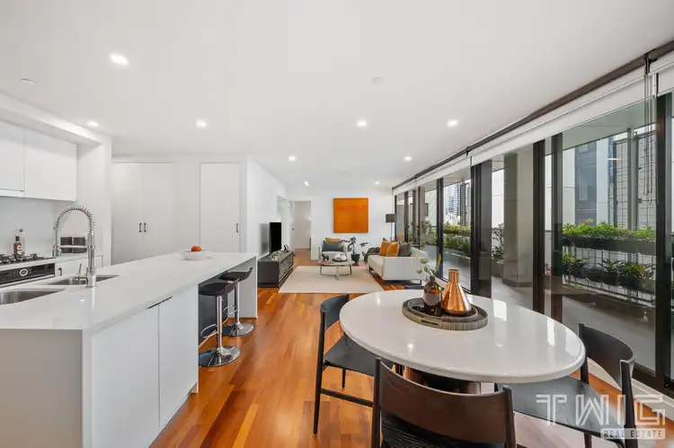 Second view of Homely apartment listing, 1207/601 Little Collins Street, Melbourne VIC 3000