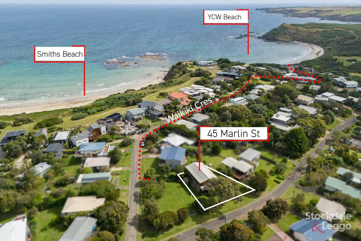 Main view of Homely house listing, 45 Marlin Street, Smiths Beach VIC 3922