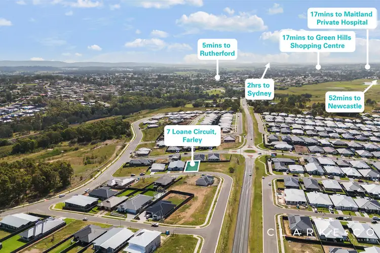 Main view of Homely land listing, 7 Loane Circuit, Farley NSW 2320
