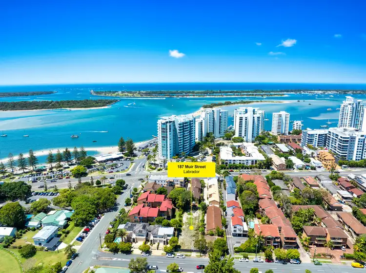 Main view of Homely land listing, 187 Muir Street, Labrador QLD 4215