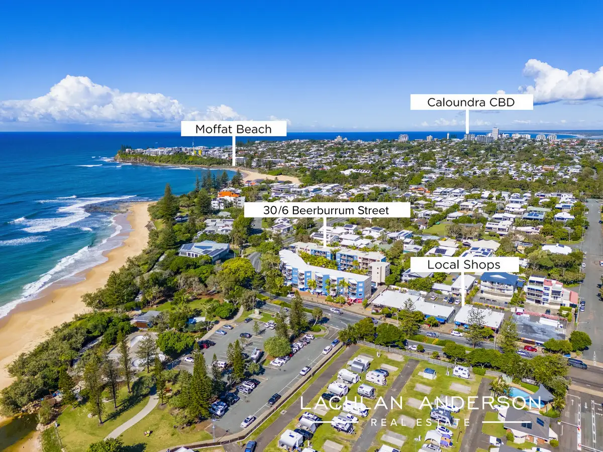 Main view of Homely unit listing, 30/6 Beerburrum Street, Dicky Beach QLD 4551