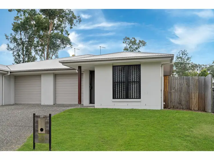 Main view of Homely semi-detached listing, 1/26 Knightsbridge Drive, Chuwar QLD 4306