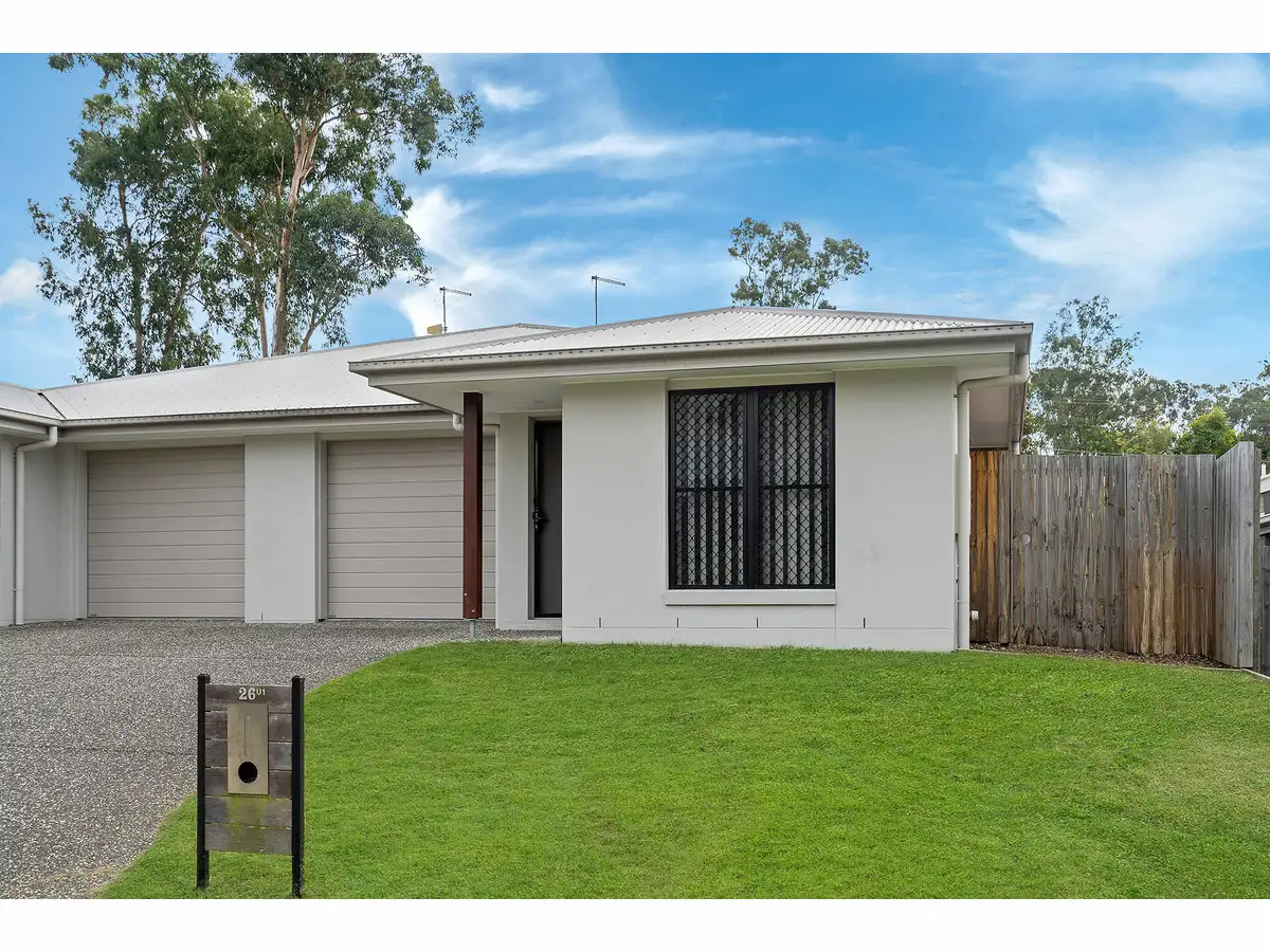 Main view of Homely semi-detached listing, 1/26 Knightsbridge Drive, Chuwar QLD 4306