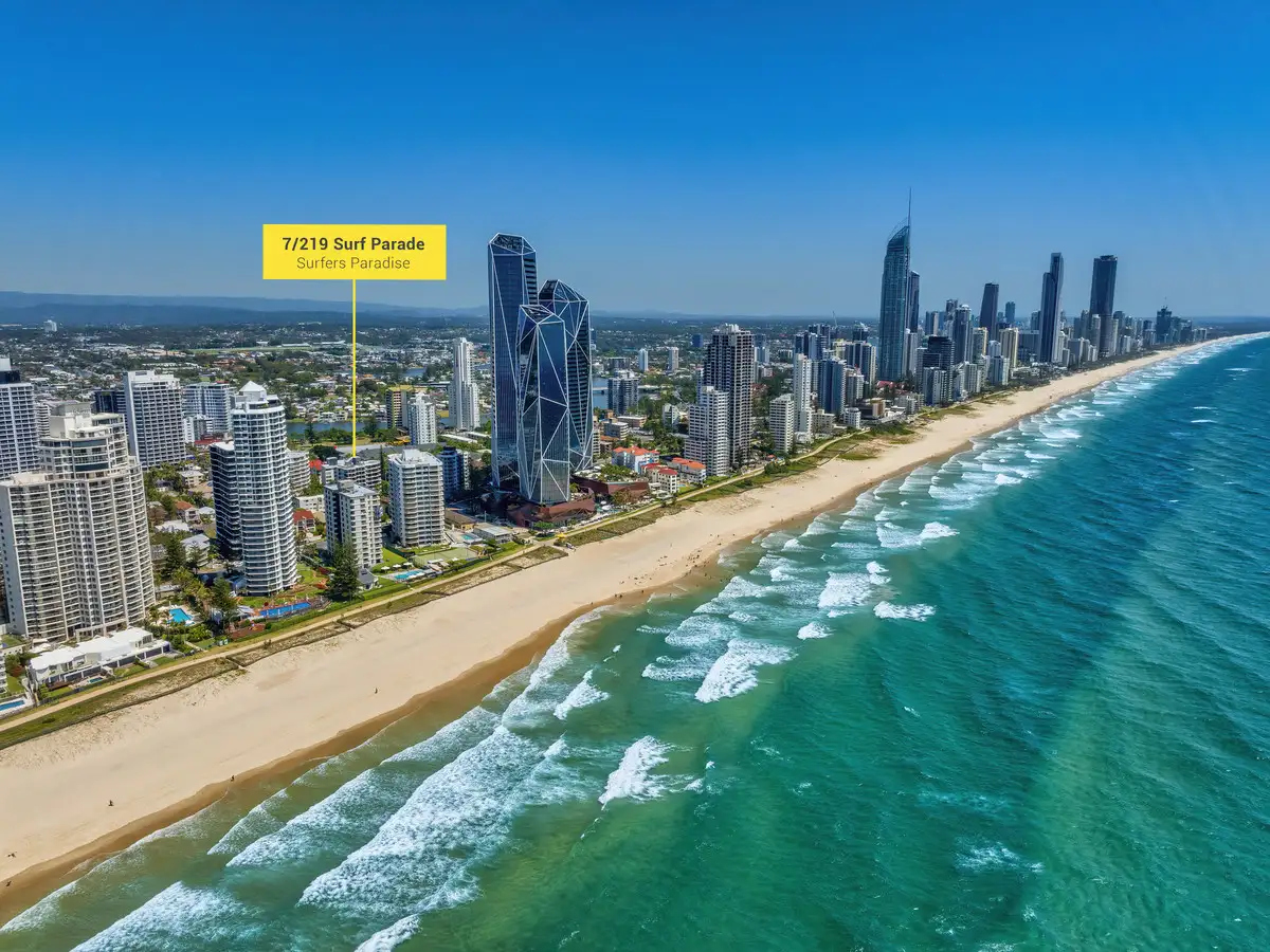 Main view of Homely apartment listing, 7/219 Surf Parade, Surfers Paradise QLD 4217