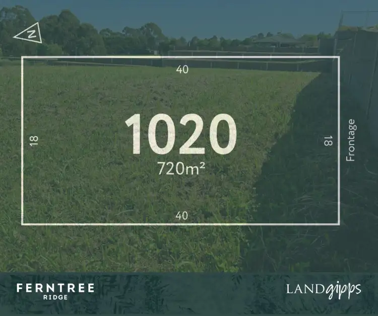 Second view of Homely land listing, LOT 1020, 18 Bracken Street, Ferntree Ridge, Drouin VIC 3818