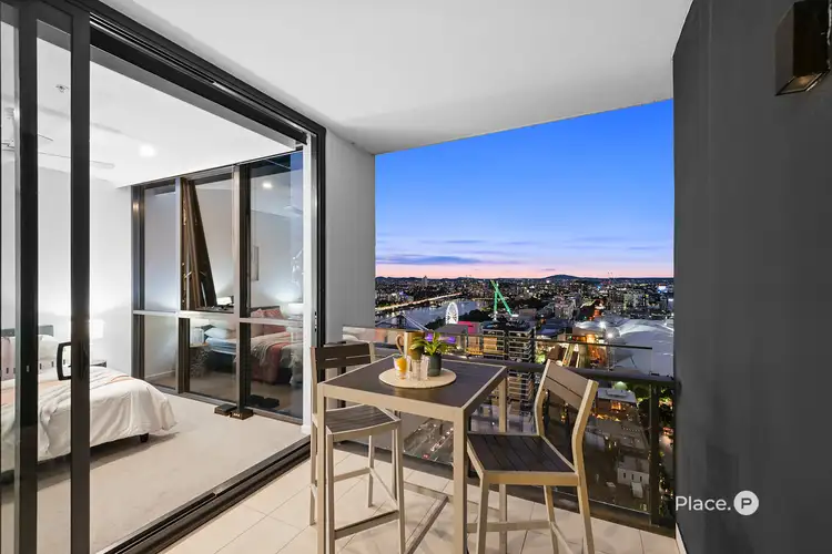 Second view of Homely apartment listing, 2906/19 Hope Street, South Brisbane QLD 4101