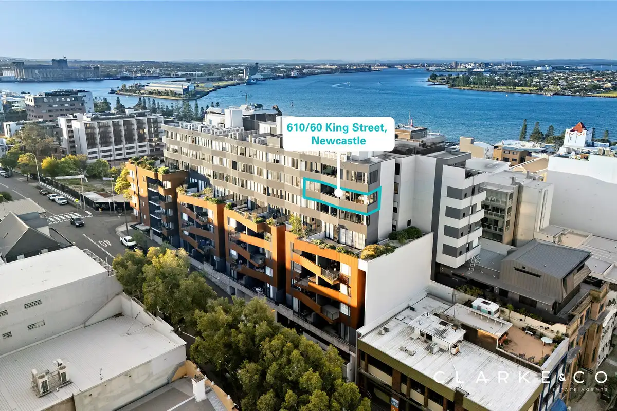 Main view of Homely apartment listing, 610/60 King Street, Newcastle NSW 2300
