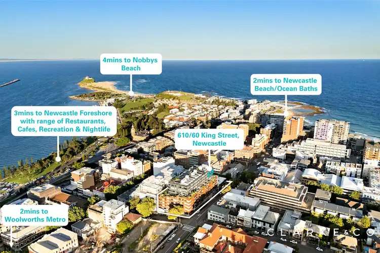 Second view of Homely apartment listing, 610/60 King Street, Newcastle NSW 2300