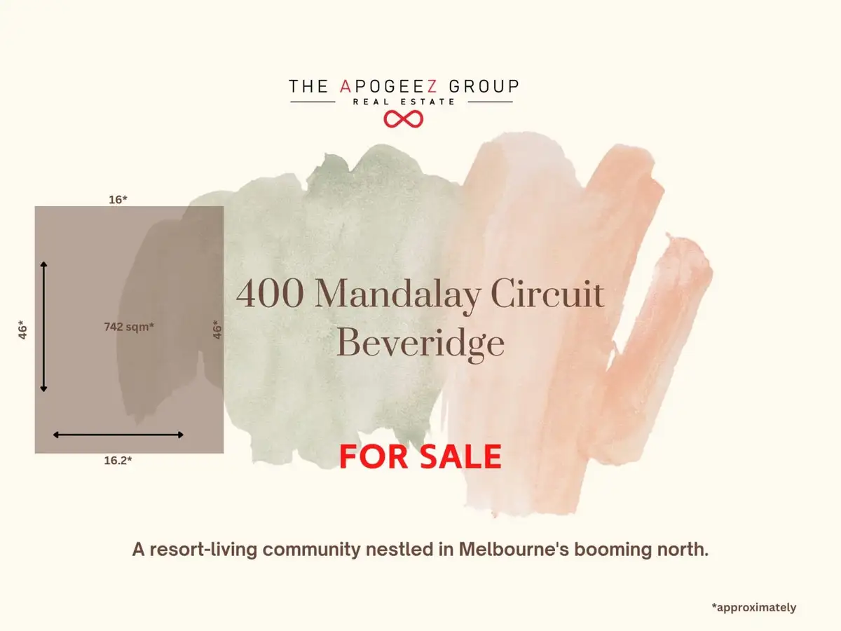 Main view of Homely land listing, 400 Mandalay Circuit, Beveridge VIC 3753