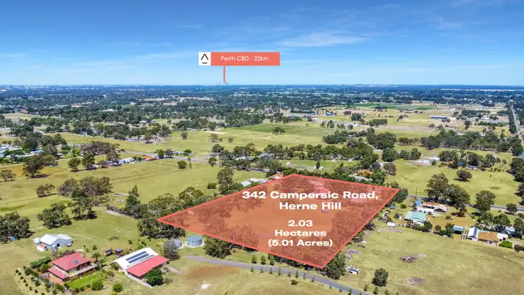 Third view of Homely rural property listing, 342 Campersic Road, Herne Hill WA 6056