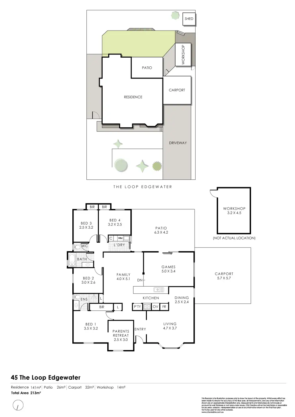Main view of Homely house listing, 45 The Loop, Edgewater WA 6027
