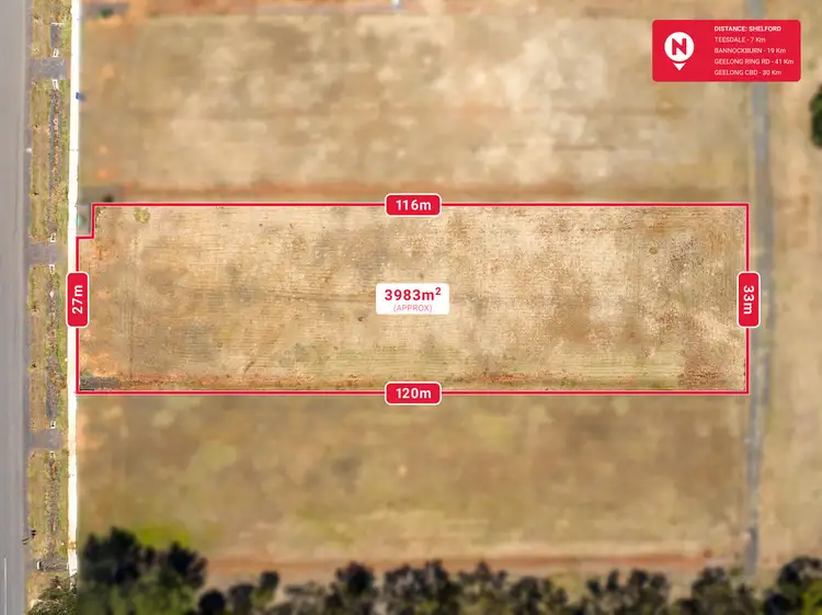 Second view of Homely land listing, 8 Archibald Drive, Shelford VIC 3329