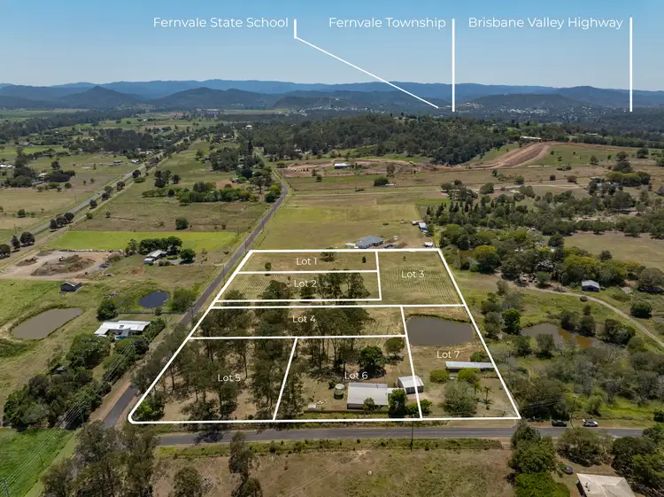 Third view of Homely land listing, Proposed Lots 1 - 7 15 Muckerts Lane, Vernor QLD 4306