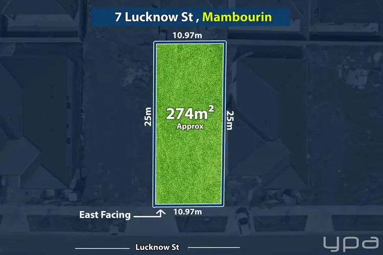 Main view of Homely land listing, 7 Lucknow Street, Mambourin VIC 3024