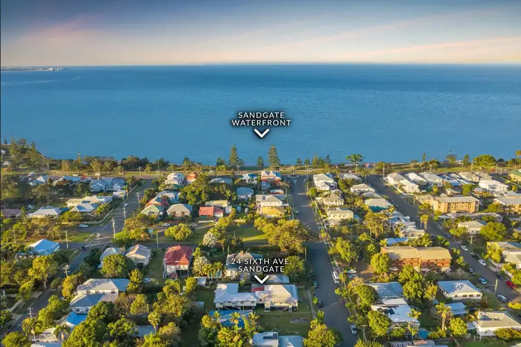 Second view of Homely block of units listing, 24 Sixth Avenue, Sandgate QLD 4017