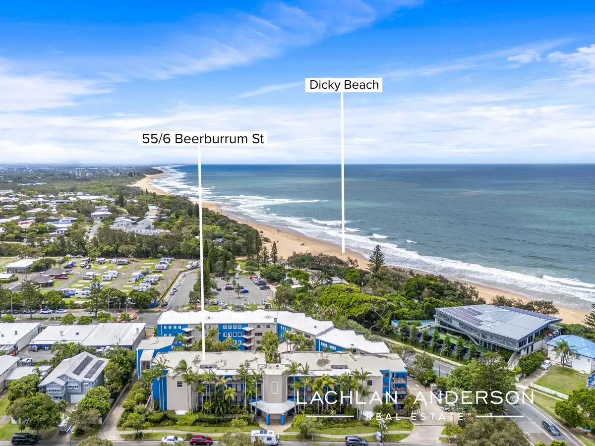 Main view of Homely unit listing, 55/6 Beerburrum Street, Dicky Beach QLD 4551