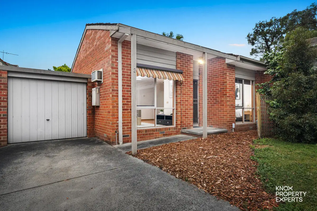 Main view of Homely unit listing, 3/1 SUNSET Drive, Heathmont VIC 3135