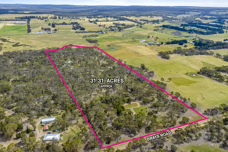 Main view of Homely rural property listing, 395 Brays Road, Ross Creek VIC 3351