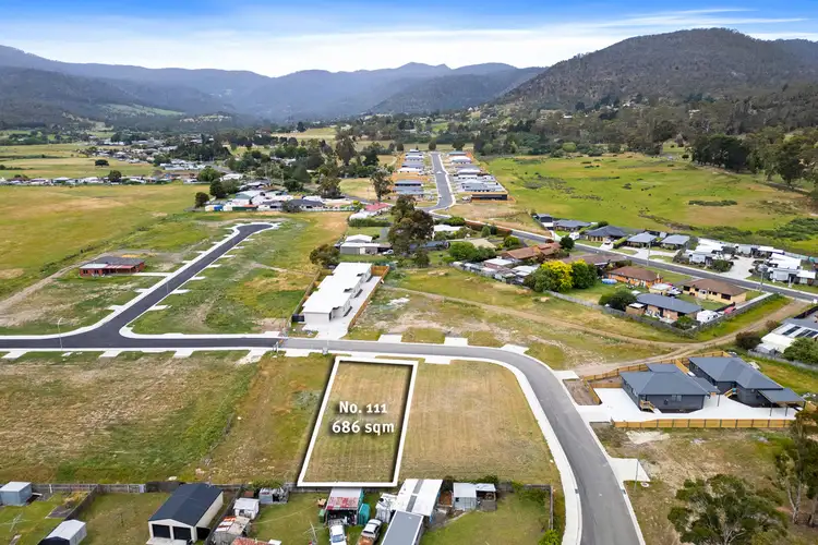Second view of Homely land listing, 111 Benjamin Terrace, New Norfolk TAS 7140