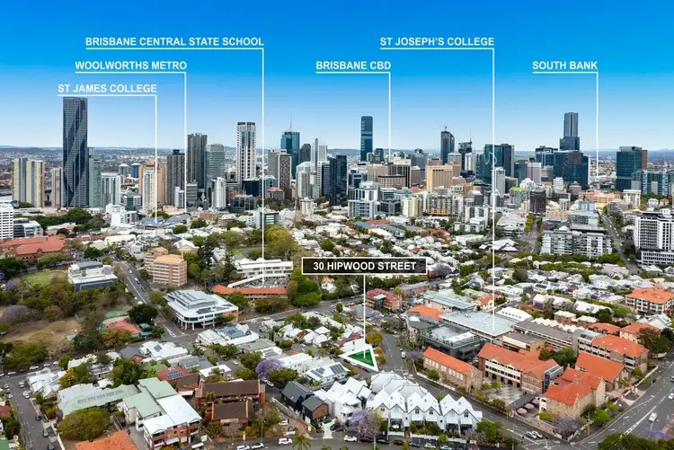 Fifth view of Homely land listing, 30 Hipwood Street, Spring Hill QLD 4000
