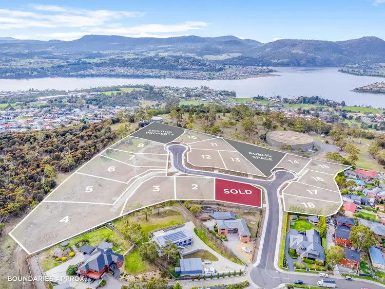 Second view of Homely land listing, Boston Court, Claremont TAS 7011